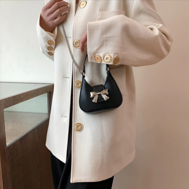 Bow Handheld Bag Women Shoulder Bag Crossbody Bags for Women Fashion Chain Purses and Handbags Designer Bag Сумка Женская Bolsa