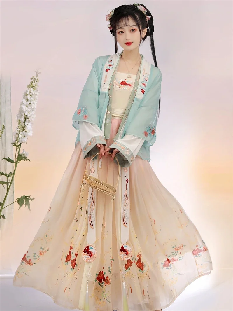 

Hanfu Dress Women Ancient Chinese Traditional Hanfu Female Fairy Cosplay Costume Summer Dance Dress Hanfu Party Outfit For Women