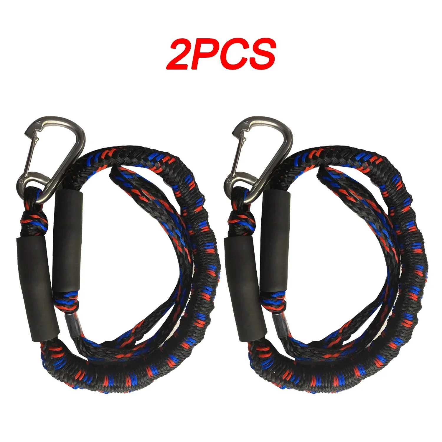 NONE 2/1PCS Dock Linien Elastische Marine Seil Bungee Cords Schock Krawatten für Kajak Wasserfahrzeuge Kajak Zubehör Boot zubehör 4