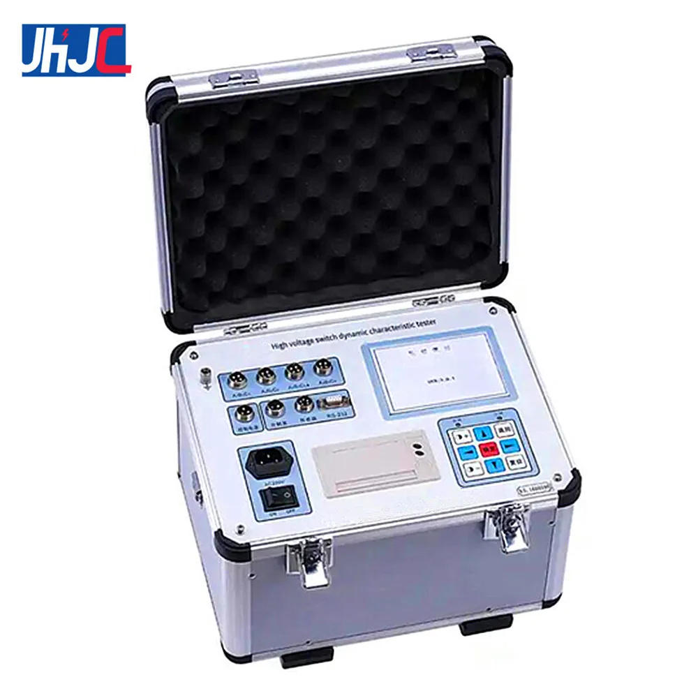 High Precision High Voltage Circuit Breaker Dynamic Characteristic Analyzer Circuit Breaker Vibration Analyzer Test Meter