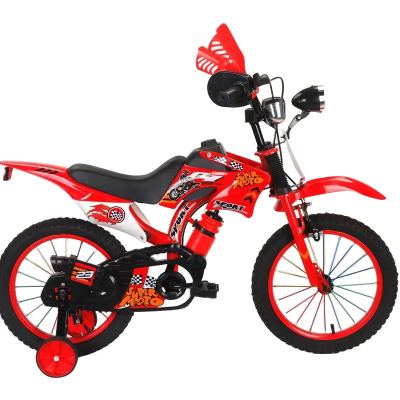 

12/16Inch Motorcycle Bicycle Pedal Bike Boys and Girls Off-Road Motorcycle Bicycle Single Bike