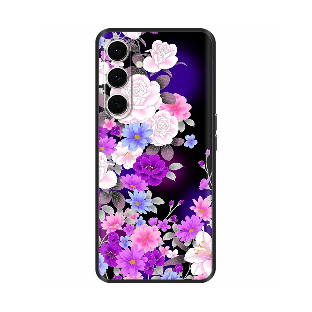 S24 FE Case For Samsung S24 FE Cover Fashion Marble Soft Silicone Coque Protective Cover For Samsung S 24 S24FE Phone Case Funda
