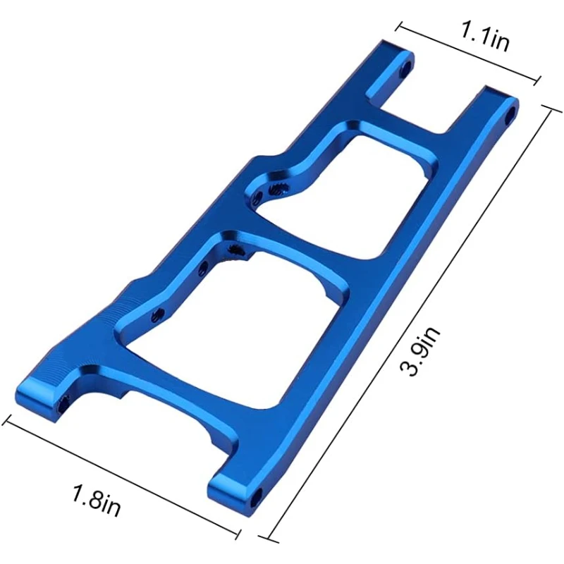 OGRC Front/Rear Aluminum Heavy Duty Suspension Arms for Traxxas 1/10 Slash 4x4 4WD Stampede 4x4 Upgrade Part Replacement of 3655