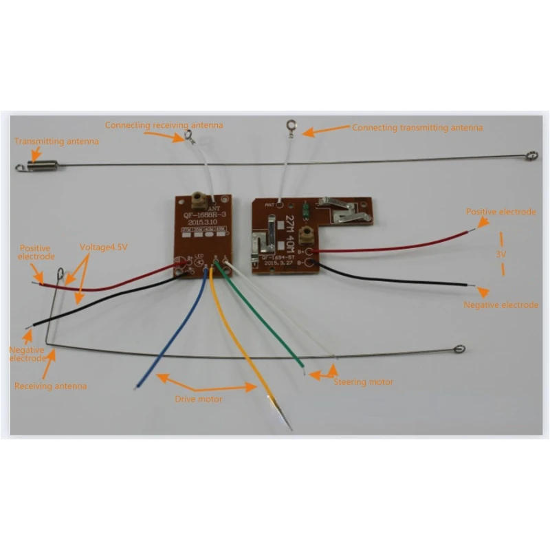 

Model Plastic Made Transmitter Receiver for Model Car Dropship