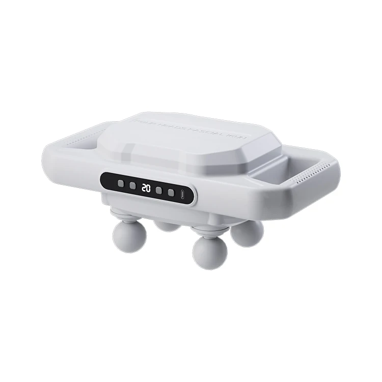 Smart Library JINGBOYANG 4-Head Back Massager Hot Sale New Style Fashion Homeuse Massage In Black Targeted Pain Relief For B