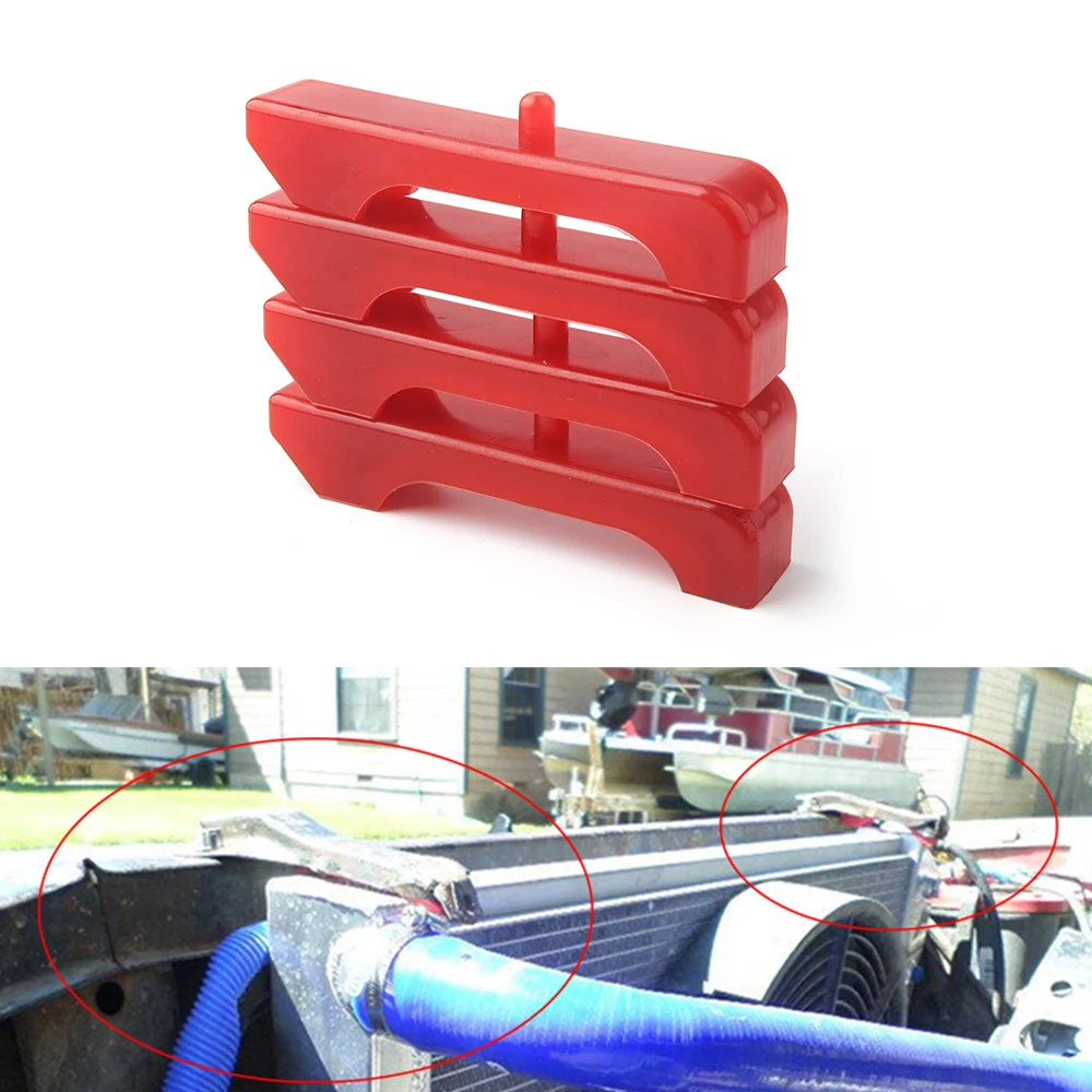 Small Block Engined Radiator Isolators For General Motor vehicles with factory radiators only