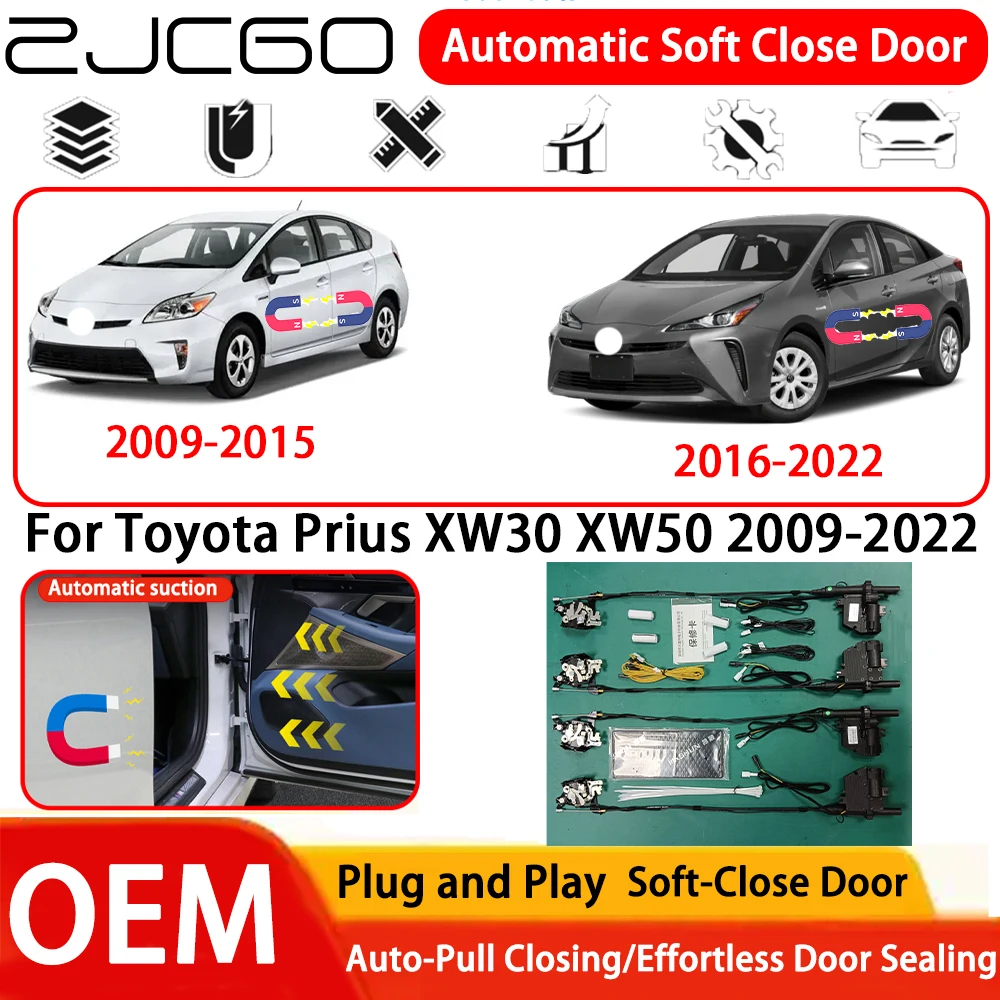 

for Toyota Prius XW30 XW50 2009-2022 Car OEM Plug and Play Automatic Electric Soft Close Door Comfort Closing System