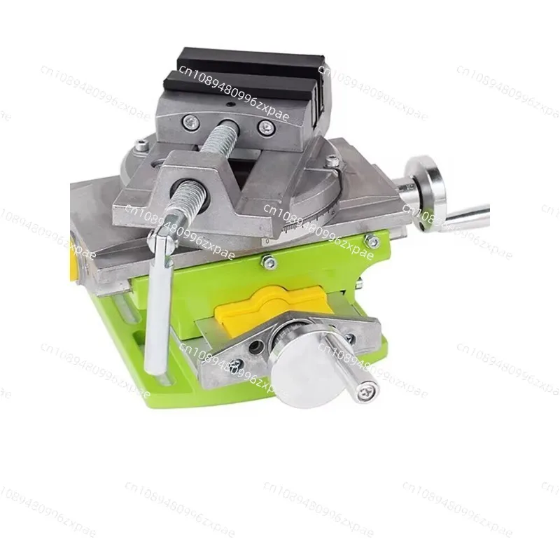 2 in 1 Milling Drilling Precision Vise Swivel Base Table Aluminium Alloy Compound Worktable