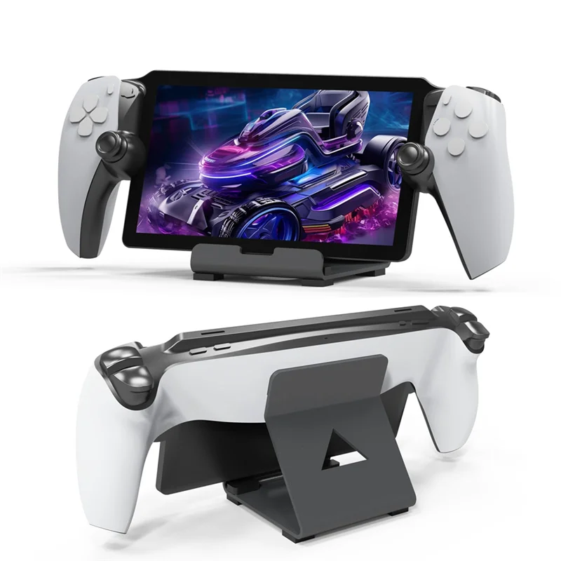Soporte de escritorio para PS5 Portal/ROG Ally/Steam Deck/Switch Lite piezas controlador de juegos soporte de montaje soporte de escritorio negro