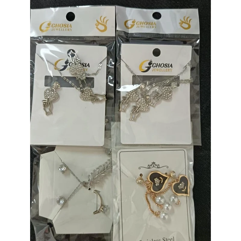 

Beautiful Floral Design Earrings for 1 10 30 50 PC Women Gold Tone with Sparkling Zircon Stones Perfect for Party Events