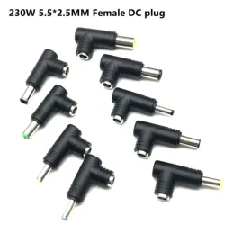 5.5x2.5mm Female Jack Universal Dc Power Supply Adapter Connector Plug for 180W 230W Universal Laptop Charger for Lenovo Hp Asus