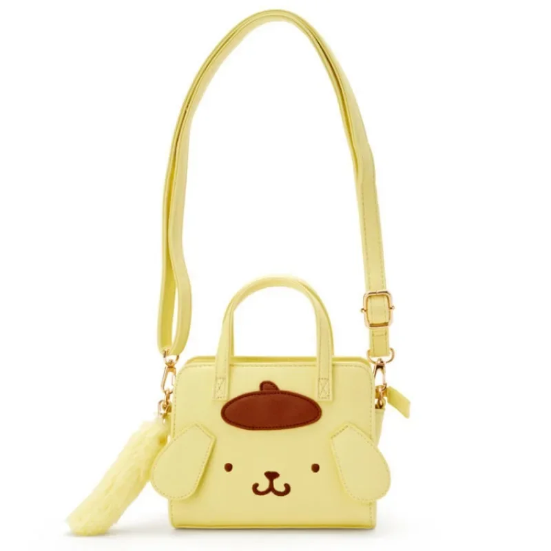 SANRIO Kuromi กระเป๋ากระเป๋า Crossbody การ์ตูนแฟชั่นลาย Hello Kitty กระเป๋าสะพายไหล่กระเป๋าถือเรียบง่ายกระเป๋าใส่ของขวัญวันเกิดกระเป๋ากลางแจ้ง