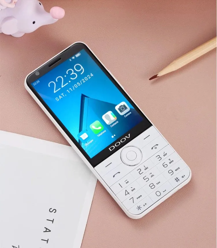DOOV R17 Pro Smart Mobile Phone Whatsapp Android 13 Touch Screen 4G Keypad Phones 3.54