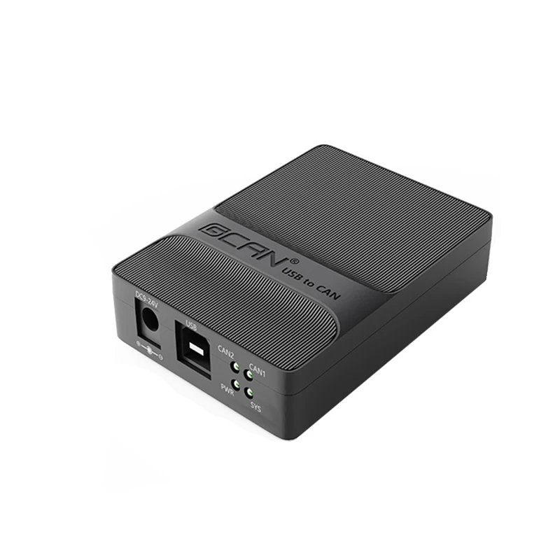 USB para CAN compatível com ZLG CAN bus card analisador USBCAN2 de canal duplo relé CAN