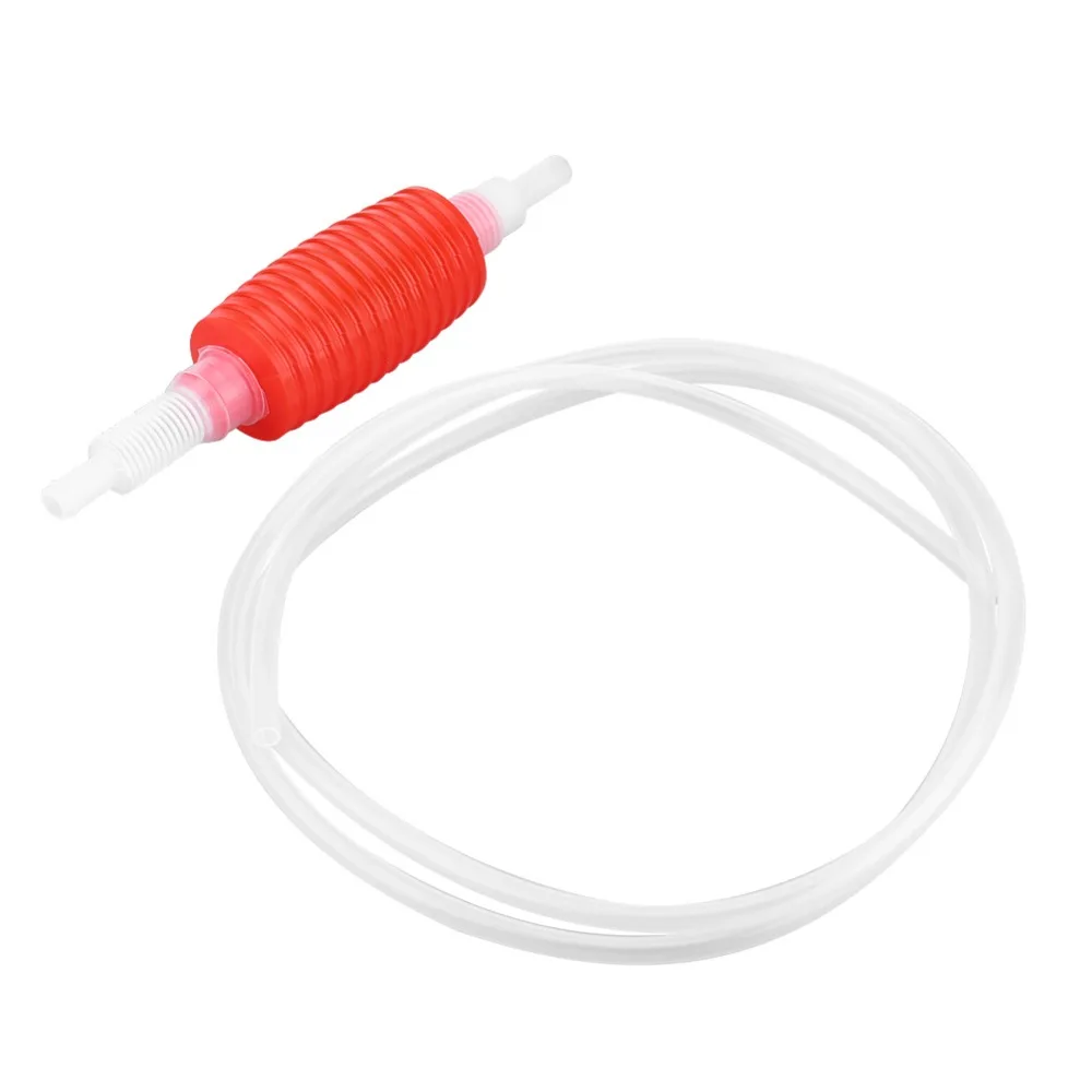 Manual Operation Manual Fuel Transfer Pump Hand Squeeze Universal Oil Suction Pipe Extended Hose Liquid Transfer Pump