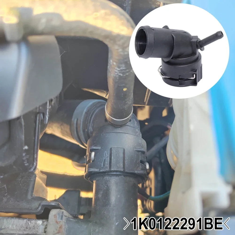 For VW Golf 5 6 Passat B6 B7 Octavia 1Z A3 8P Leon Mk2 Coolant Radiator Hose Coupling Flange Connector 2007 2008 2009 2011 2013