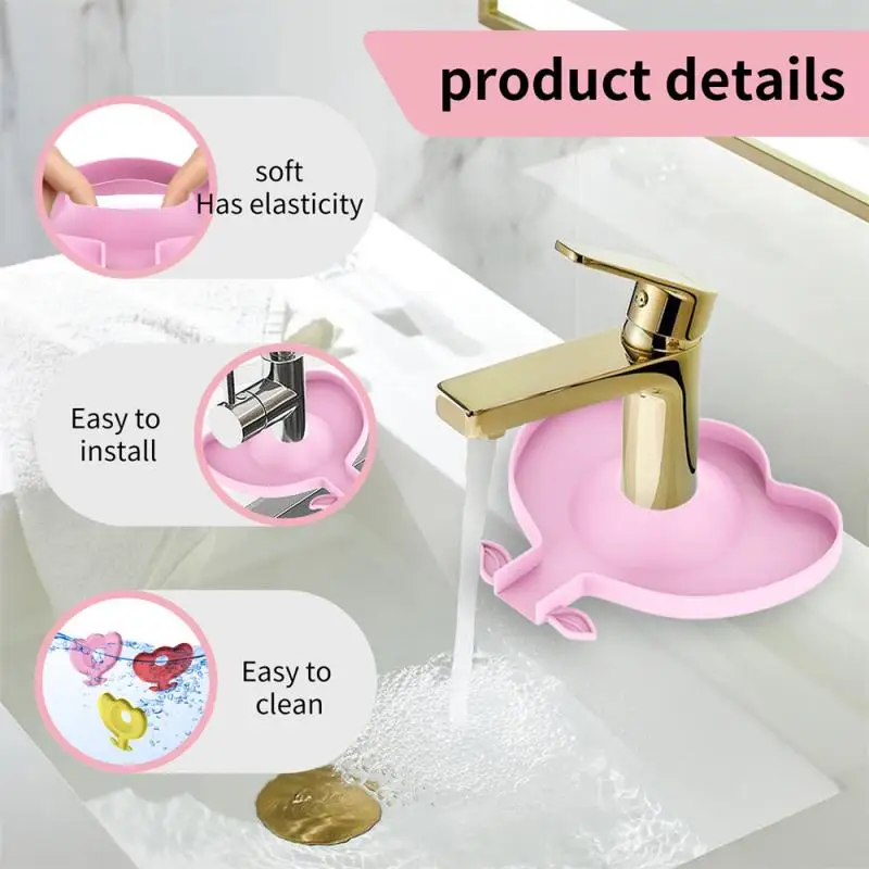 1/3PCS Soap Dispenser Sponge Drain Pads Waterproof Non-toxic Tasteless Multifunctional Kitchen Gadgets Faucet Splash Catcher