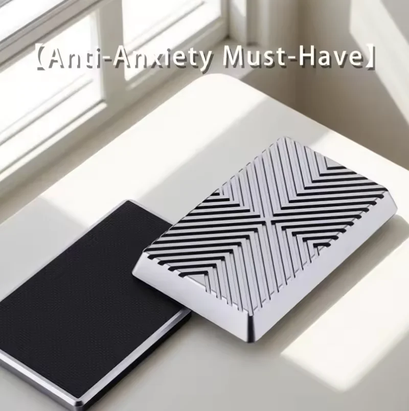 

Игрушка-гироскоп для снятия стресса Fidget Unlimited: карточная версия, для взрослых, от СДВГ, EDC, металлическая, подарок для детей