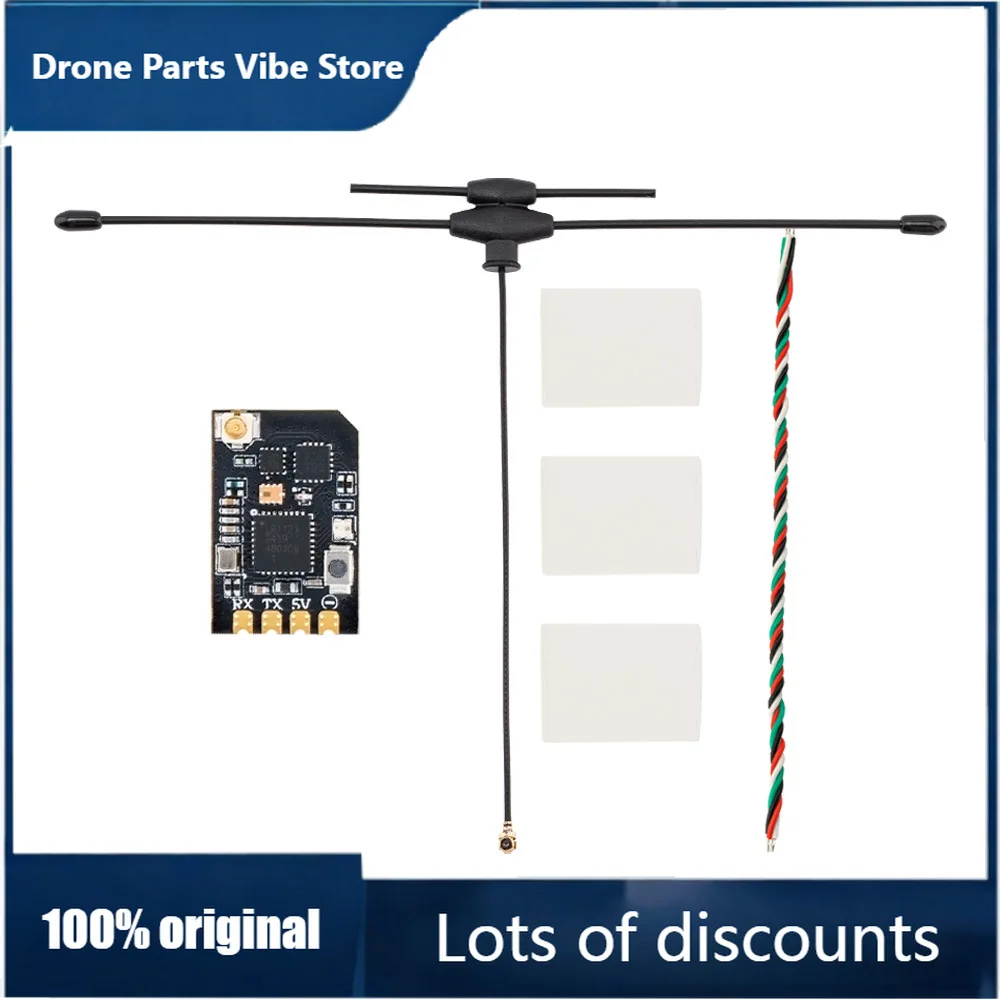 

FyExpressLRS Receiver RadioMaster XR1 Nano Dual Band FPV Drone Single Antenna Long Range RC Controller Module