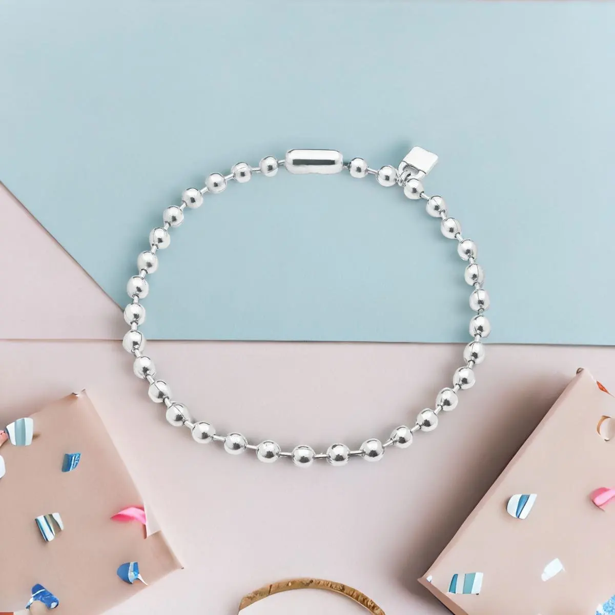 

Ожерелье из серебра 2024 пробы, с гальваническим покрытием