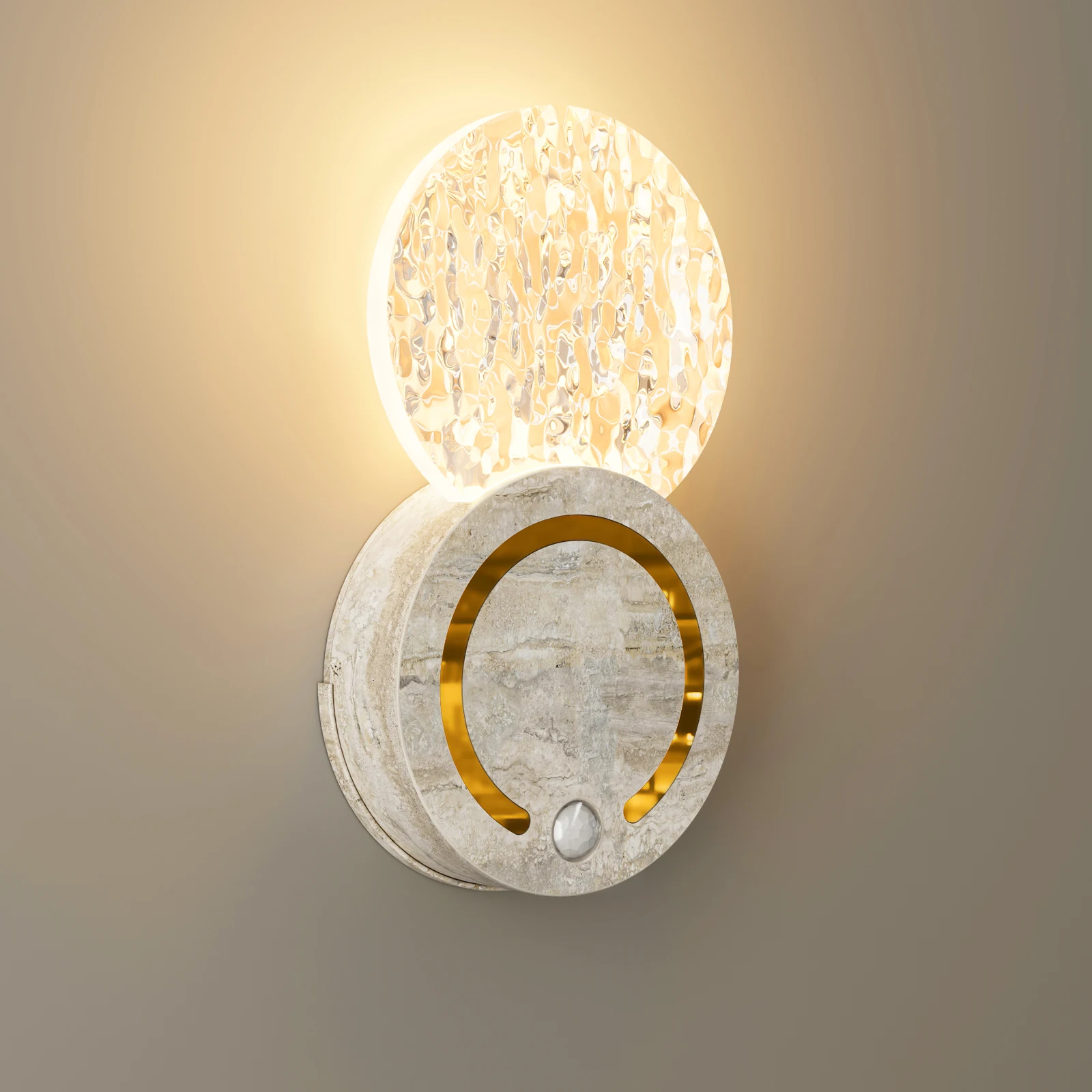 GDLUOAO Smart Motion Sensor LED Wall Sconces, Wireless Magnetic Battery Operated Night Light