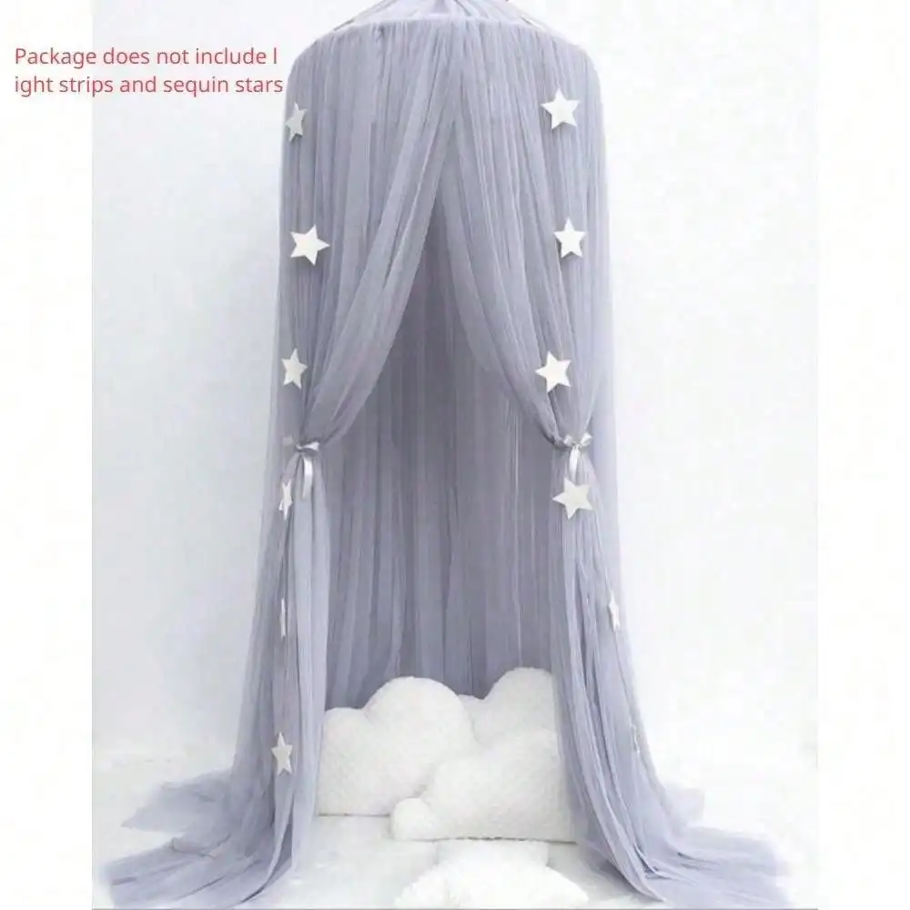 Baby Crib Protectors Hanging Mosquito Net Tent Kids Baby Bedding Dome Canopy Princess Bed Girl Room Decoration Bed Canopy Pest