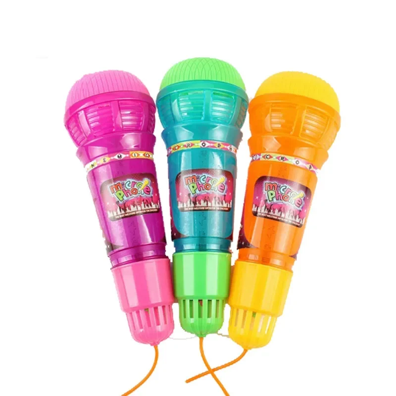 New Echo Microphone Kids Eloquence Training Plastic Model Toy School Speech Host Show Props Gifts