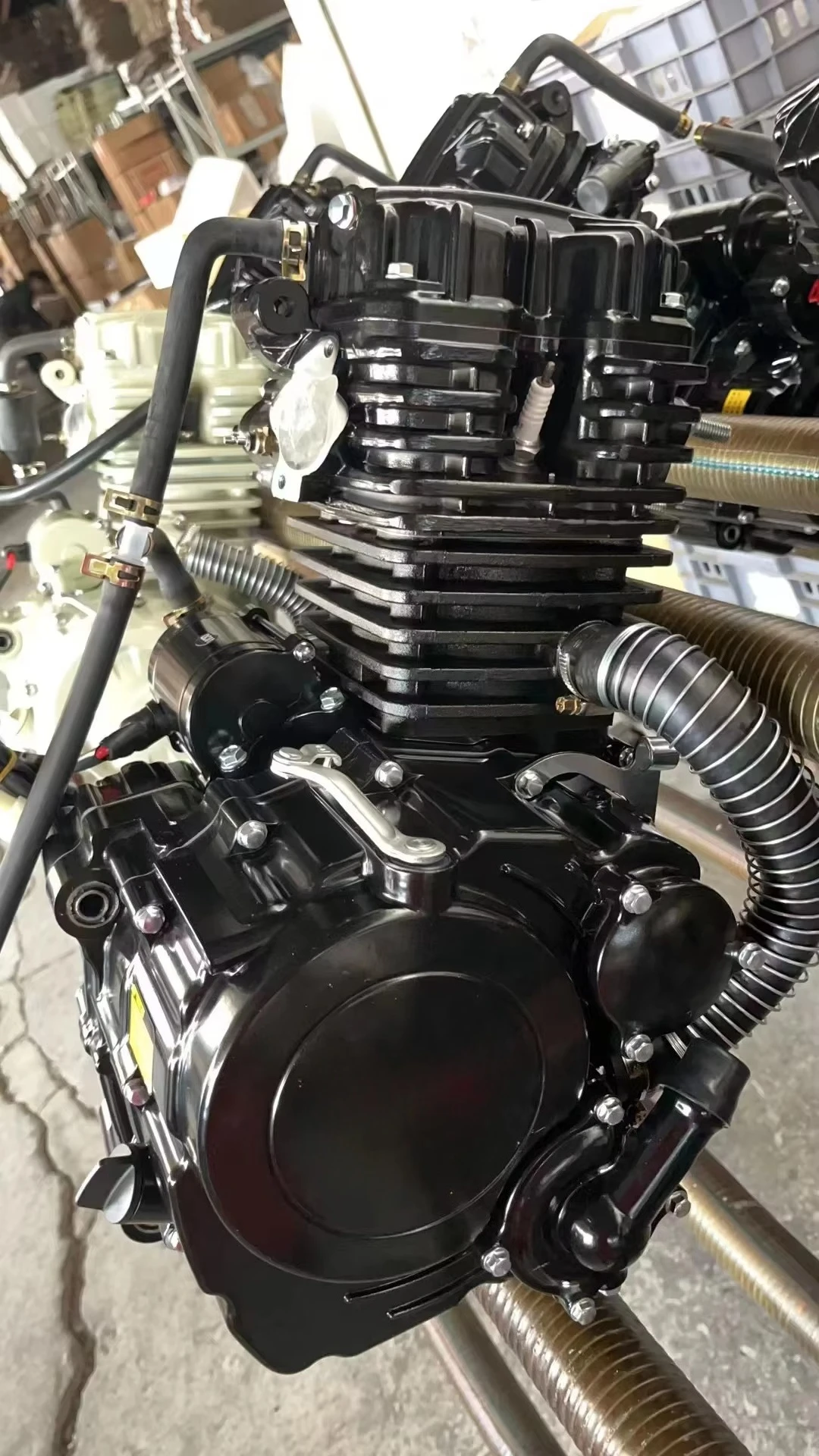 Single Cylinder 5 Gears 250cc 300cc 400cc 450cc Motorcycle Engine Assembly 2