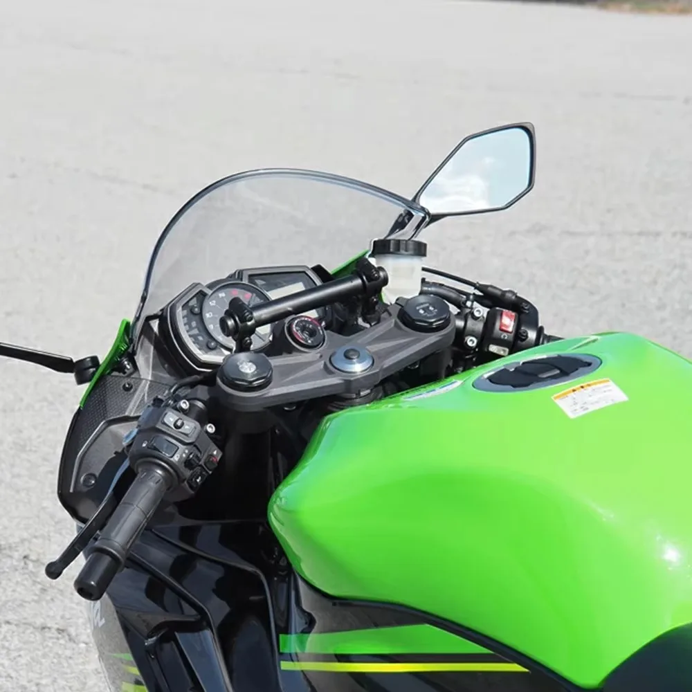 For Kawasaki ZX-6R ZX6R 636 zx6r 2018-2025 Motorcycle GPS Navigation Bracket Smartphone Holder Mobile Phone Bracket Mount Parts view 5