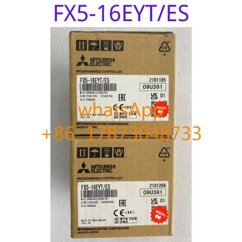 

Brand new PLC FX5-16EYT/ES with original and genuine features packaged