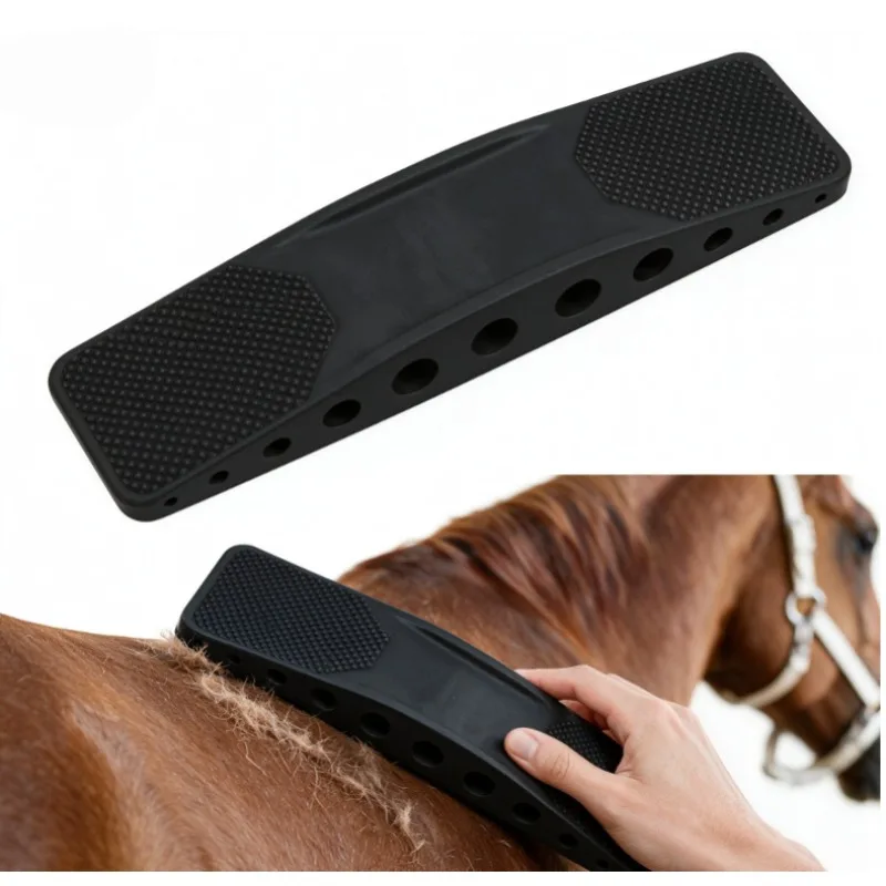 1PCS Horse supplies, six in one horse brush, horse beauty, bathing, massage, hair removal brush