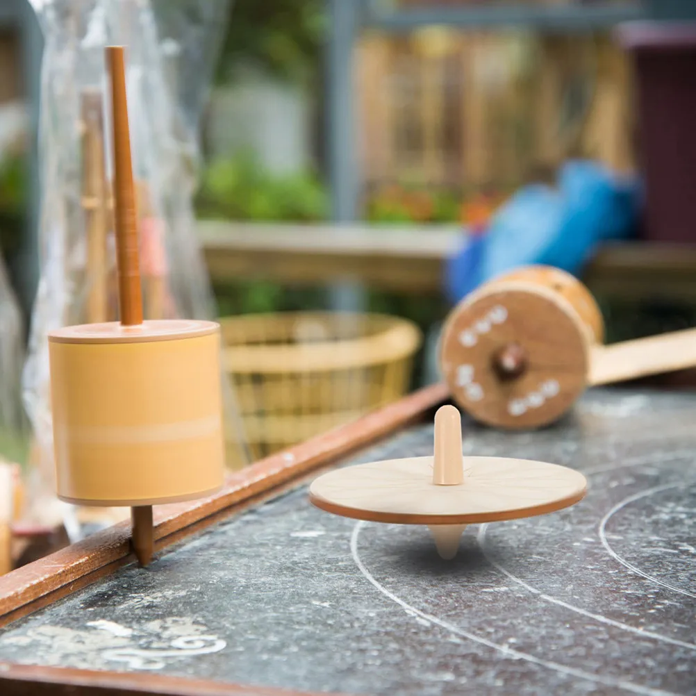 

Набор из 18 деревянных гироскопов-спиннеров для раскрашивания, неокрашенные заготовки, развивающие игрушки для детей, портативные, для рисования и творчества, аксессуары для гироскопов