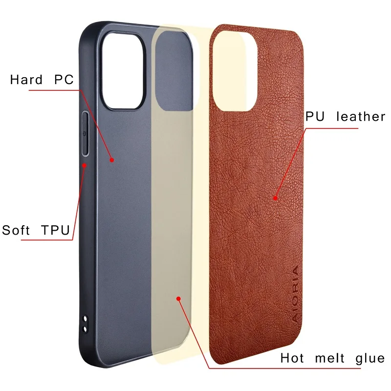 Leather Case For Sony Xperia 5 1 10 IV ACE 2 III Pro- High Grade Retro Litchi Pattern Back Cover for Xperia XZ3 XZ4 phone case