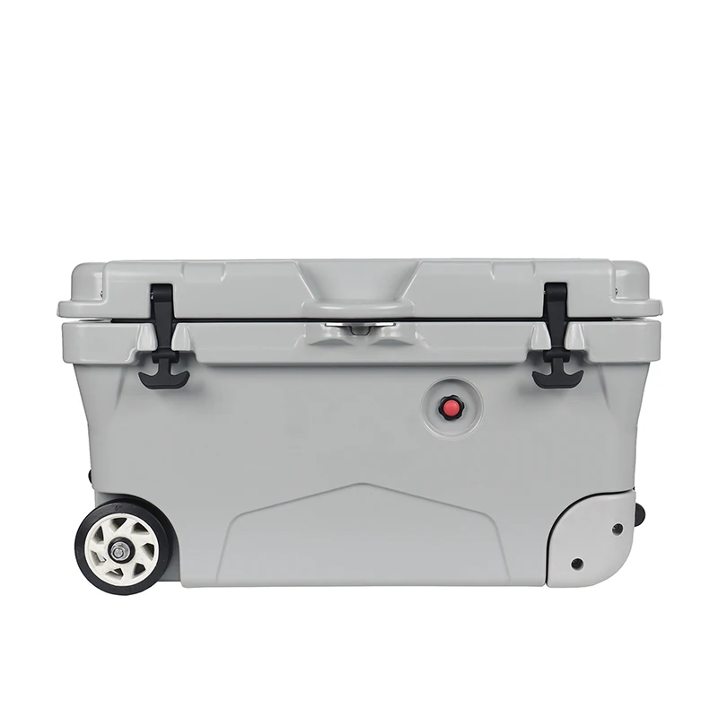 Large Plastic Rotomolded Cooler Box Insulation Cooler Box With Wheel view 4