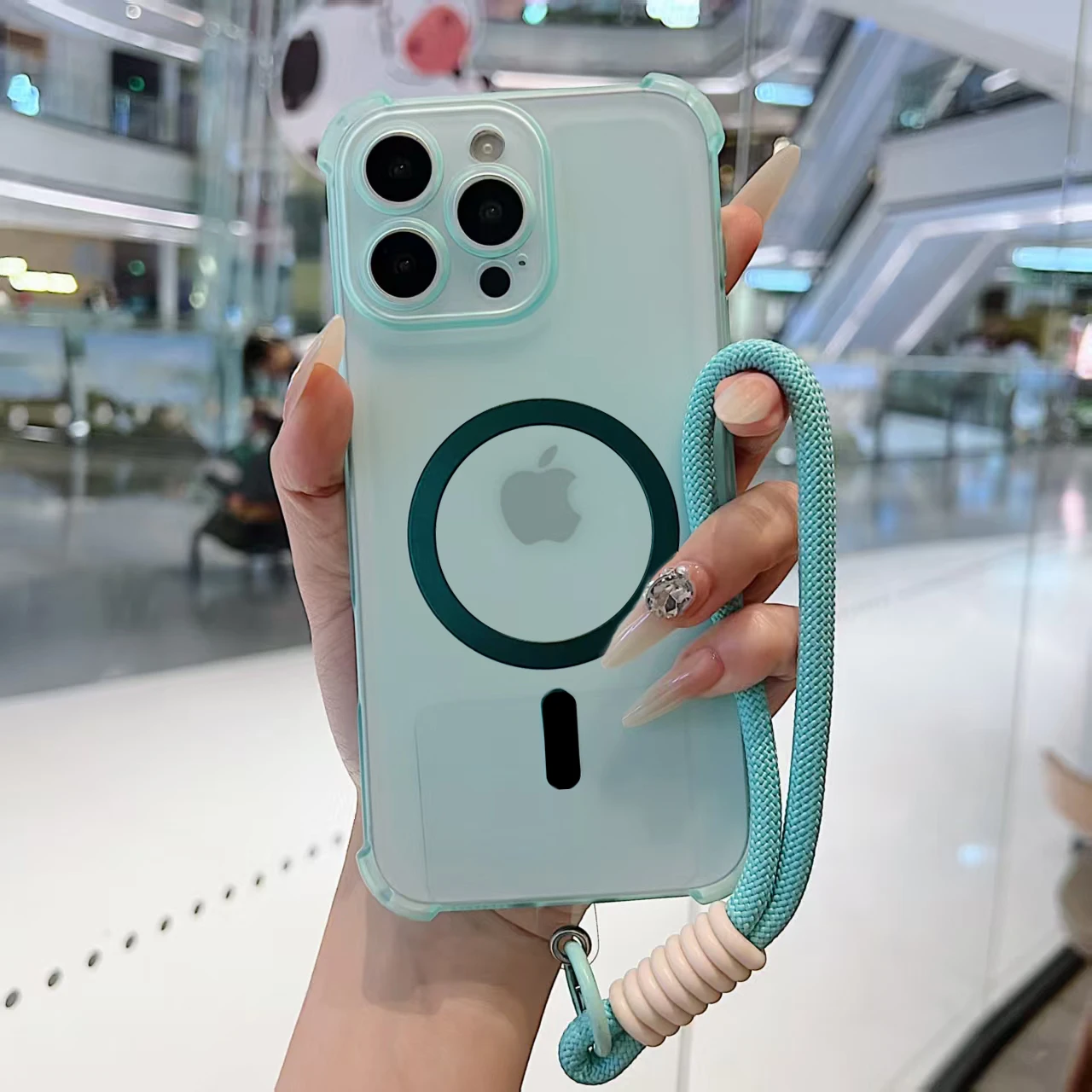 Magnetische Handgelenkschlaufe Candy Handyhülle für Xiaomi Redmi Note 14 13 Pro Plus 4G 5G 12 11 10 Pro 10S stoßfeste weiche Silikonhülle