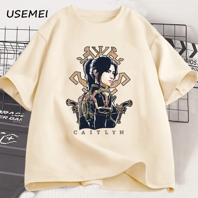 Arcane Powder T Shirt Men Women Casual Graphic Tees Harajuku Unisex Men T Shirts Cotton Csual Short Sleeve Mens Clothes Tees