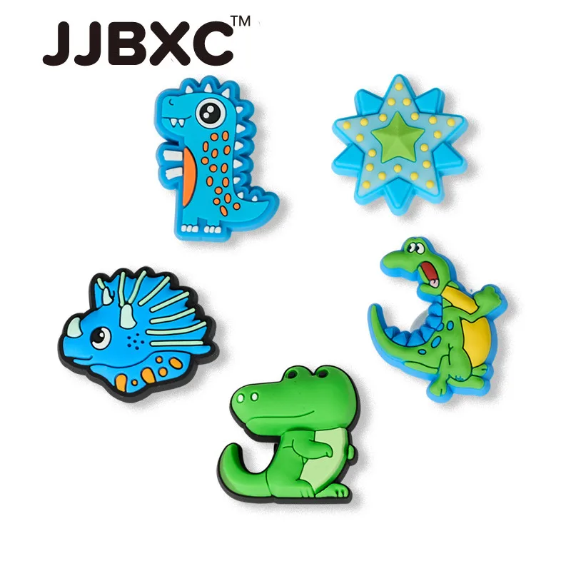 

JJBXC CHARM обувь с пряжкой, аксессуары для обуви, милый маленький динозавр, модная обувь «сделай сам», аксессуары, подходящие для кроссовок