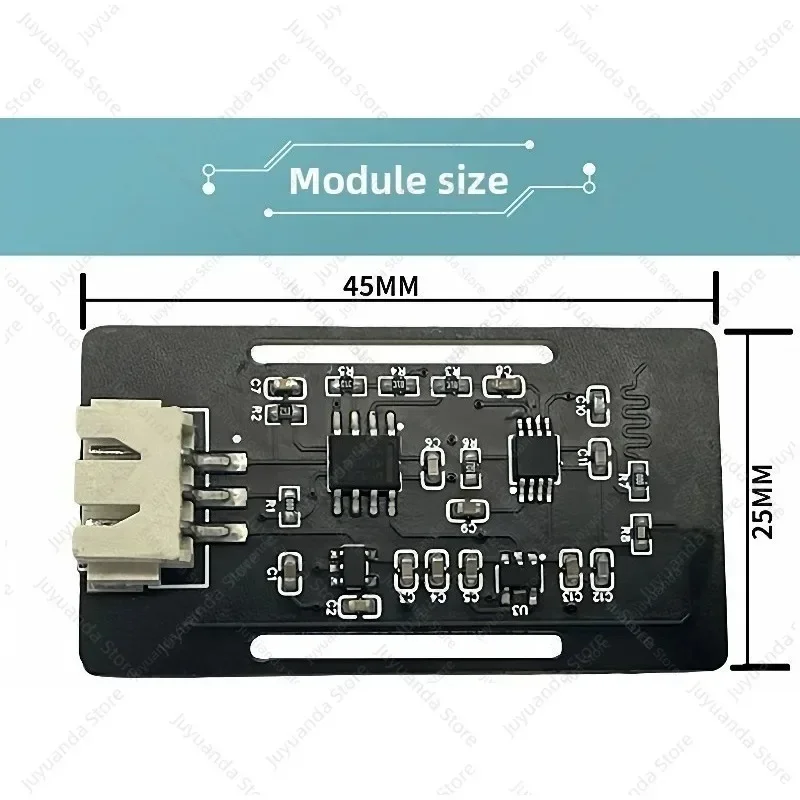 EMG Muscle Electrical Single Channel Surface EMG Sensor Dry Electrode Analog Signal for Arduino ESP32