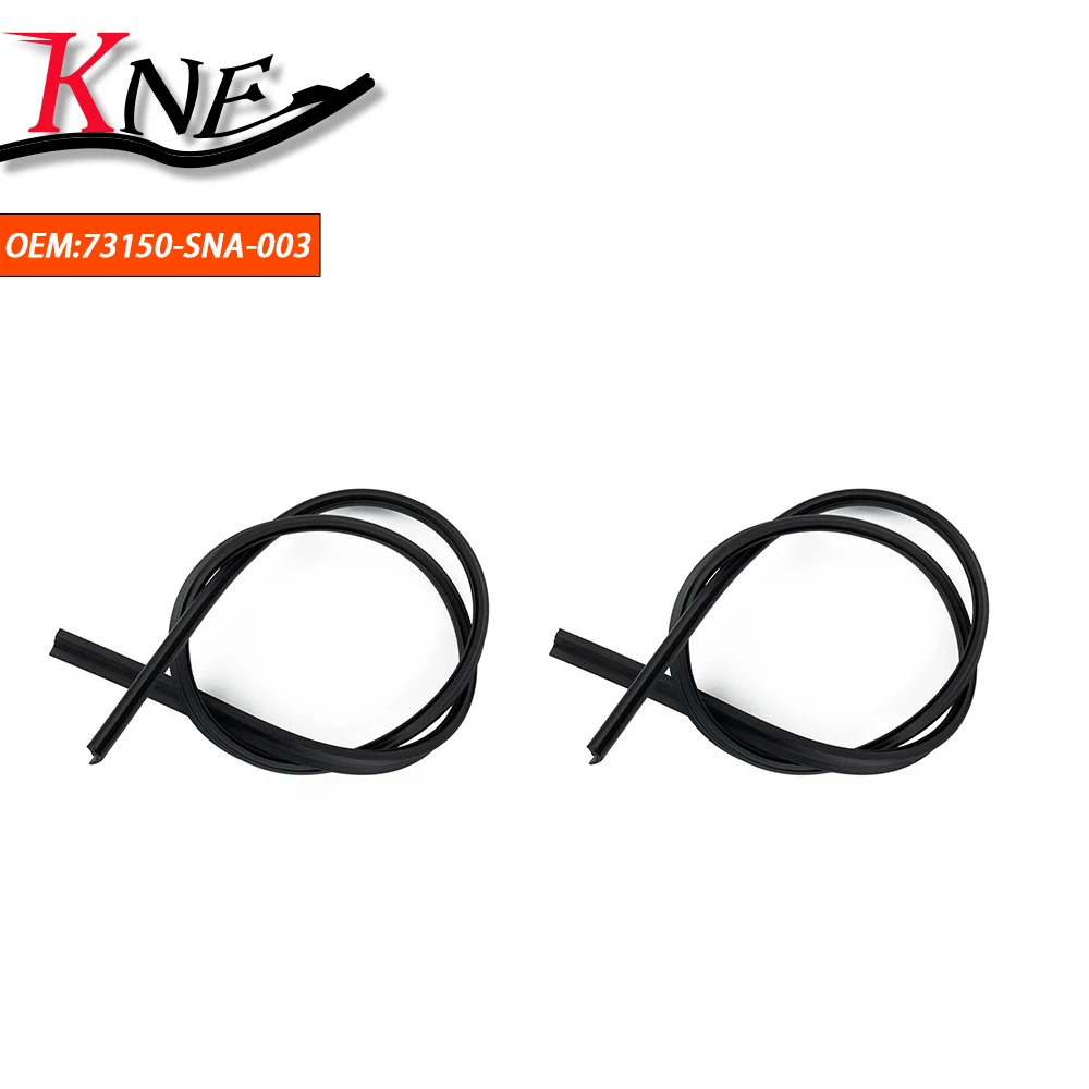 1pcs/2pcs 73150-SNA-003 Windshield Front Upper Molding Trim Rubber Seal For Honda Civic 2006 2007 2008 2009 2010 2011