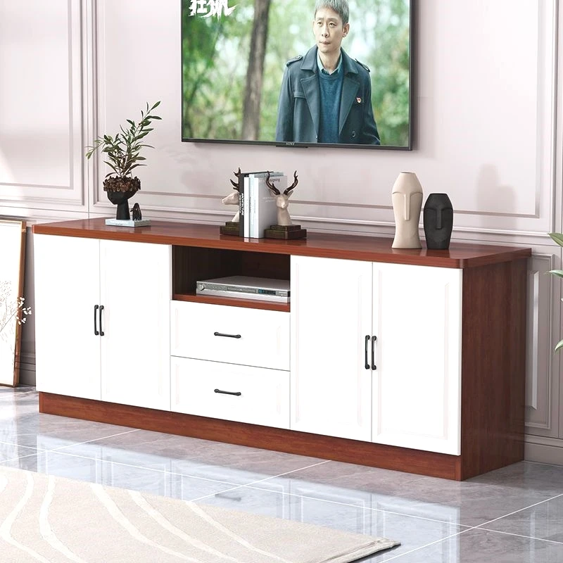 Mueble تلفزيون خزانة حائط Pied Tv وحدة التحكم لغرفة المعيشة الأرائك غرفة المحمول طاولة التلفزيون الركيزة مصمم الأثاث تسريحات