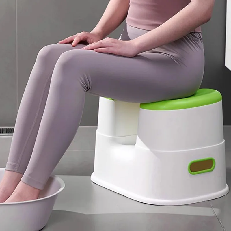 Plastikowe krzesło toaletowe łazienkowe prysznic dzieci nocnik dla seniora stołek medyczny mata designerska dla niepełnosprawnych niskie łóżka domowe meble