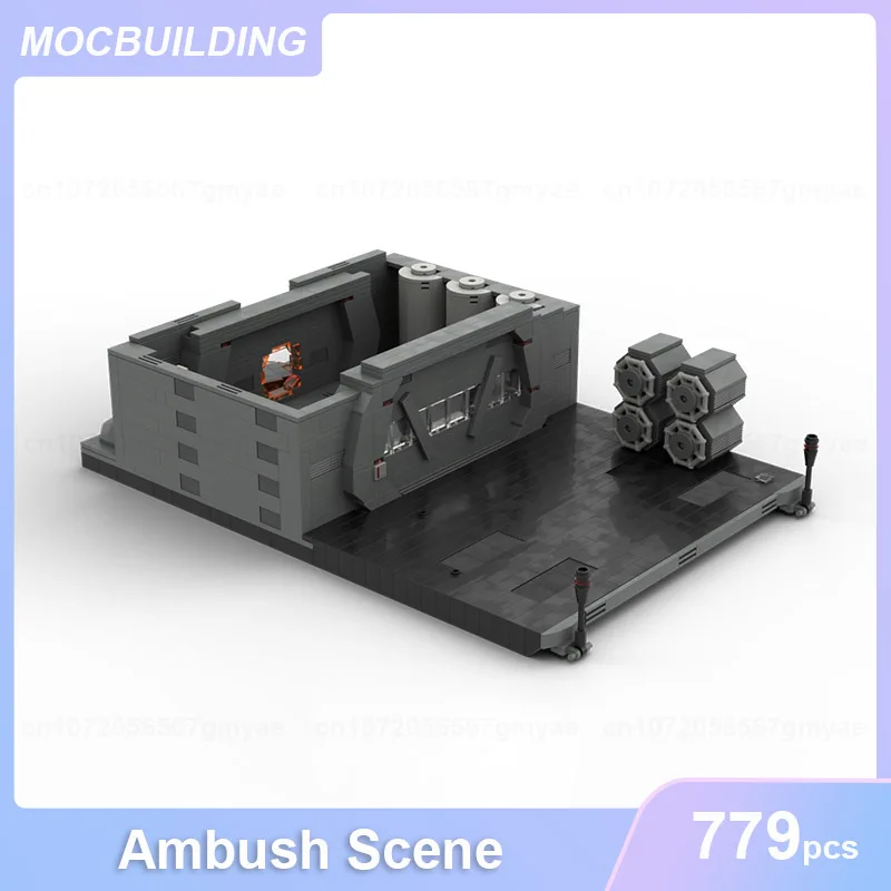 

Ambush Scene Display Model MOC Building Blocks DIY Assemble Bricks Educational Creative Children Toys Kids Xmas Gifts 779PCS