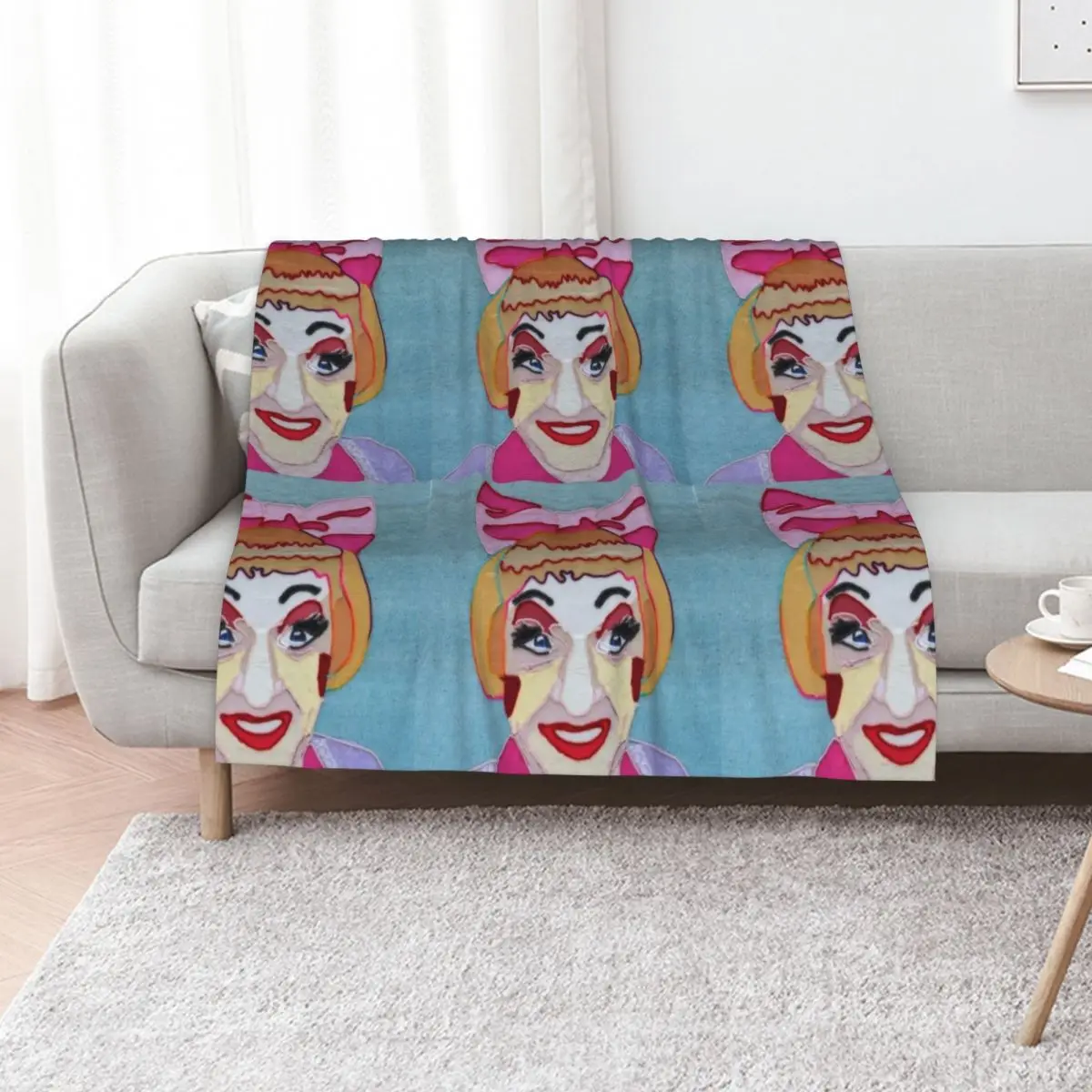 Grayson Perry Throw Blanket Soft Plaid Hairys Beautifuls Blankets For Bed For Sofa Thin Furry Blankets