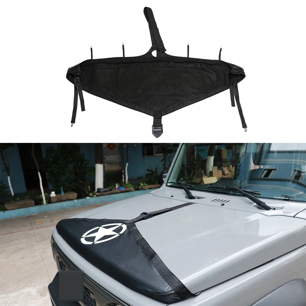 Lantsun JMN019 PVC Hood Front Cover Sand and Stone Barrier for Suzuki for Jimny 2019+ 3 Door
