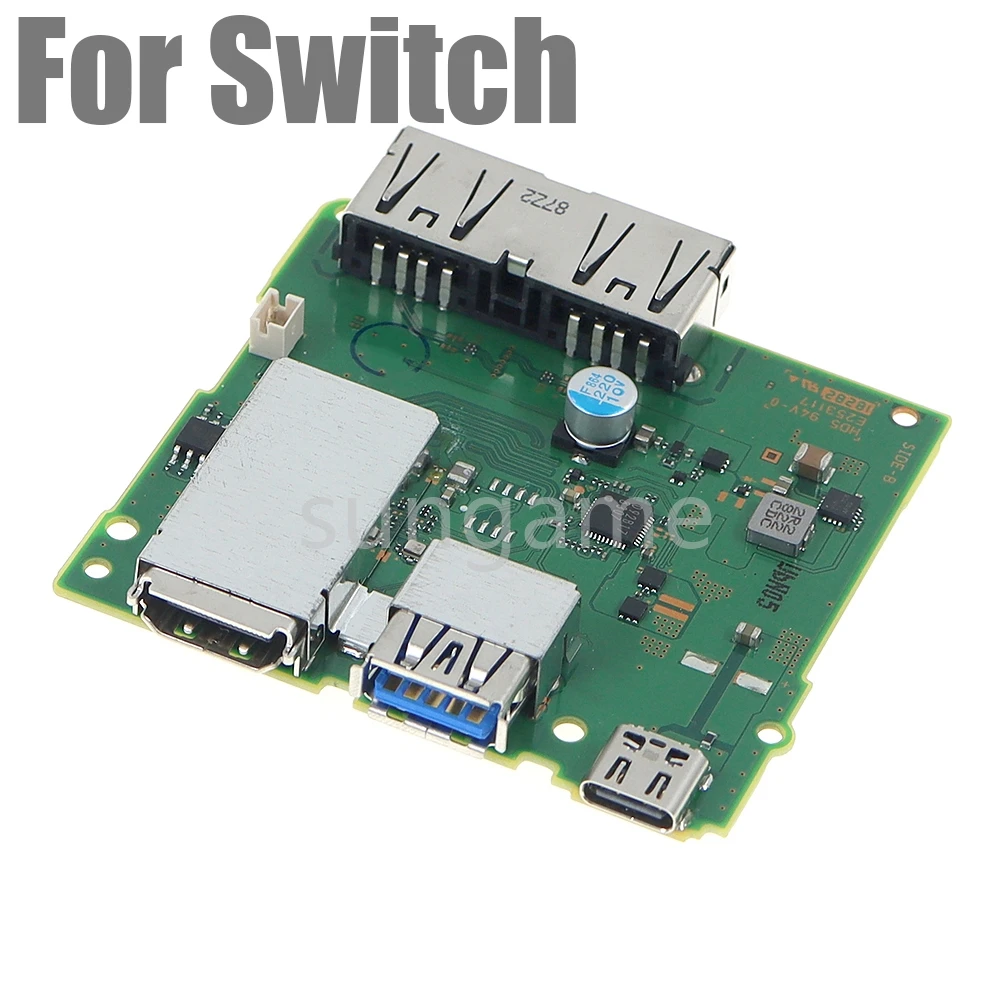 1sets HDMI-compatible Charging Docking Station Motherboard PCB with Cable for Nintendo for Switch NS Circuit Board