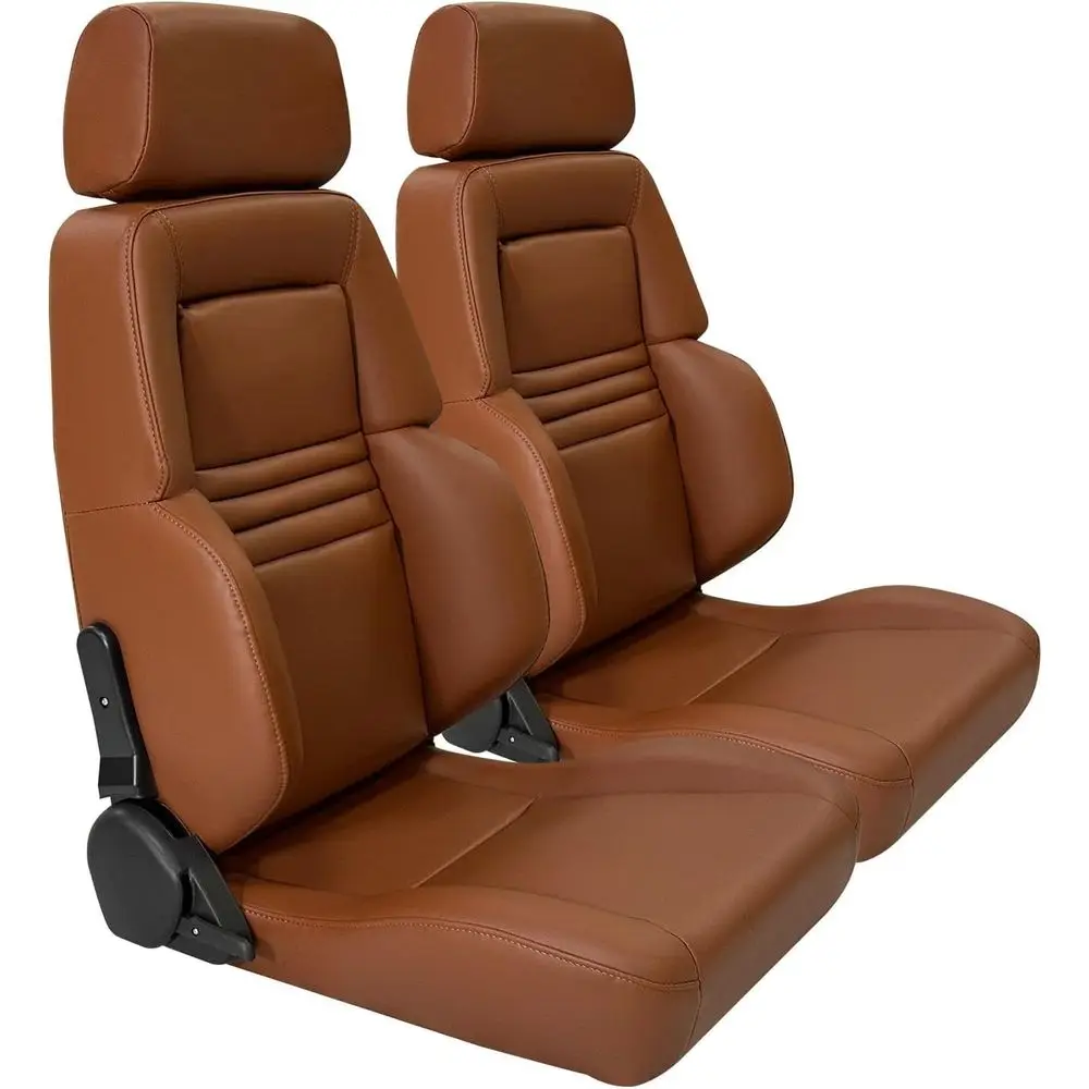 

Спортивные сиденья Unil Racing, регулируемые, откидные, из искусственной кожи, с направляющими, 2 шт. (коричневые, 33.2"x19.5"x21.3")