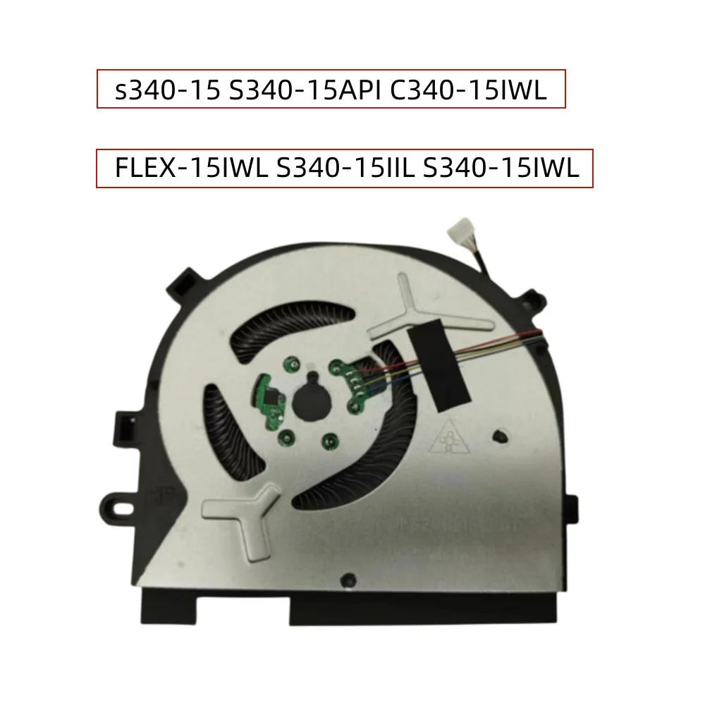 

For 2019 IdeaPad s340-15 S340-15API C340-15IWL FLEX-15IWL S340-15IIL S340-15IWL Laptop CPU Cooling Fan DC28000MZF0 5F10S13881