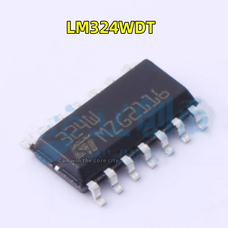 1-100 PCS/LOT LM324WDT Screscreen 324W SOP14 operational amplifier IC chip, physical store new original spot