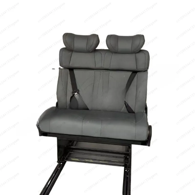 Three-way two-seat rolling wheelchair camper RV conversion kit