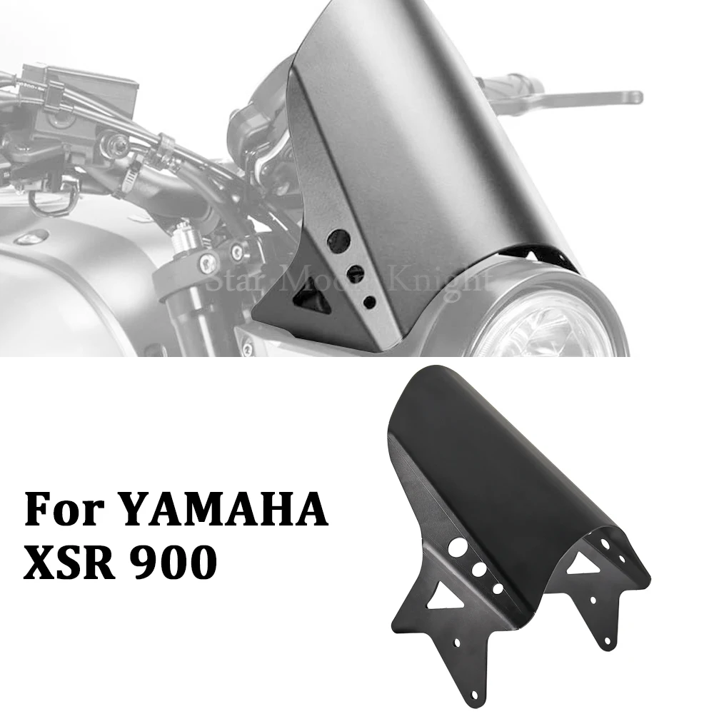 

For YAMAHA XSR 900 XSR900 2015 - 2020 2019 2018 Motorcycle Windshield Windscreen Cover Aluminum Alloy Wind Shield Deflectore